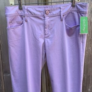 Lily Pulitzer Lilac long skinny pant - NEW!